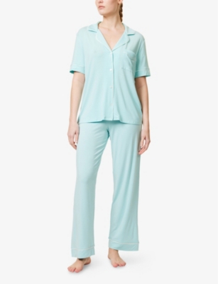 EBERJEY: Gisele stretch-woven pyjama set