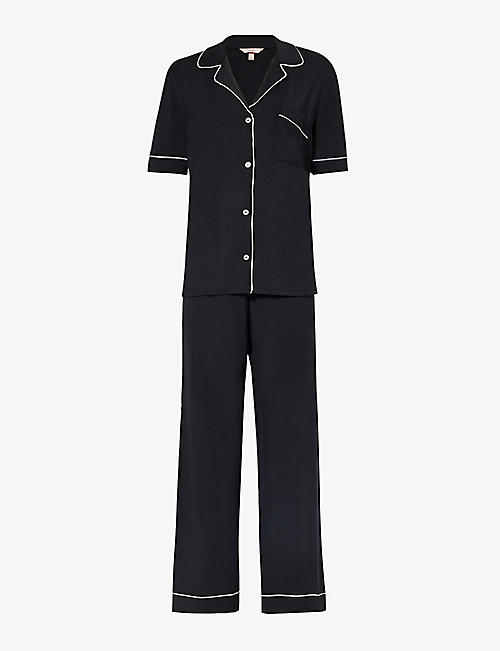 EBERJEY: Gisele stretch-woven pyjama set