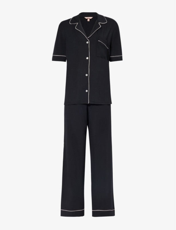 Gisele stretch-woven pyjama set