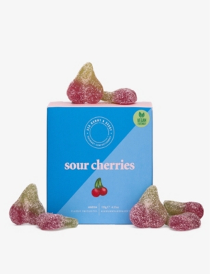 ASK MUMMY AND DADDY: Sour Cherries vegan sweets 120g