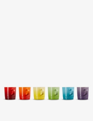 Le Creuset Stoneware Mugs Set Of Six