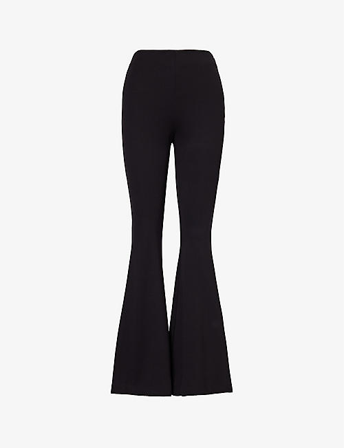 REFORMATION: Jolie straight-leg high-rise stretch-woven trousers