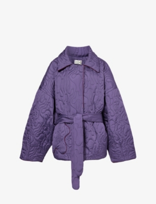 AVAVAV: Barbara quilted-pattern shell jacket