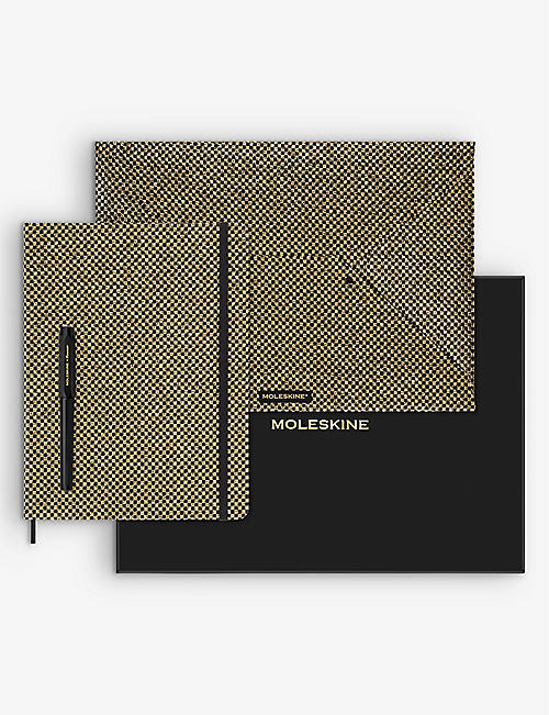 MOLESKINE: Shine extra-large limited-edition hard-cover notebook collector's bundle 26.3cm x 20.5cm