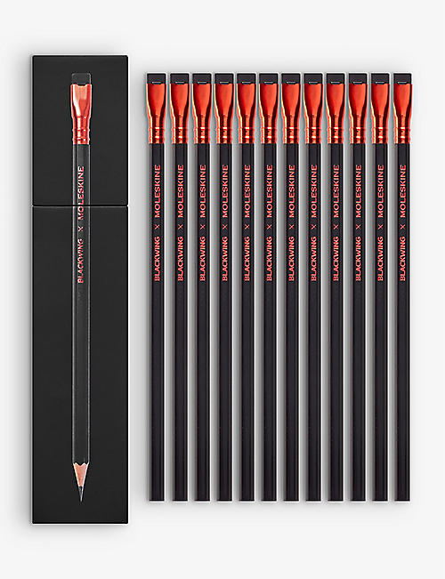 MOLESKINE: Blackwing x MSK set of 12 soft cedar-wood pencils