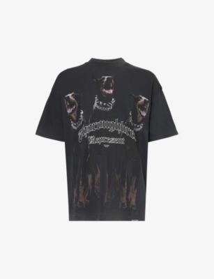 REPRESENT: Thoroughbred graphic-print cotton-jersey T-shirt