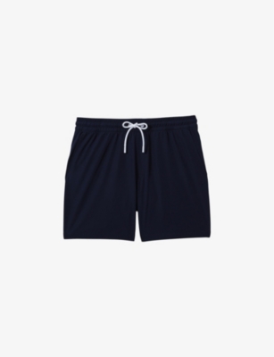 REISS: Shore drawstring-waist regular-fit stretch-woven swim shorts
