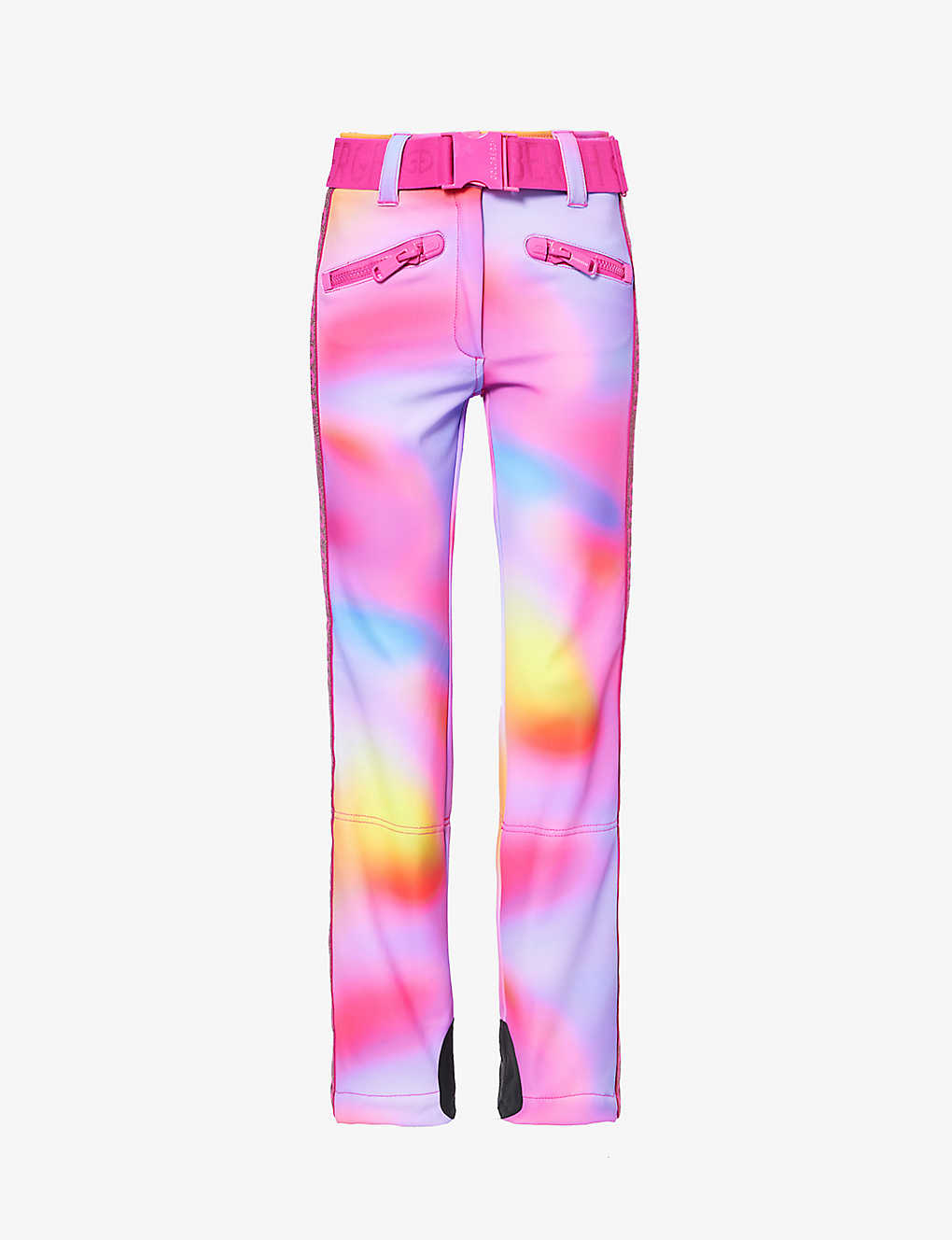 Goldbergh Womens 4716 Lumina Bold Supernova Abstract-pattern Flared Stretch-woven Trousers