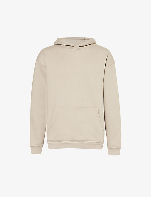 ARNE: Relaxed dropped-shoulder cotton-blend hoody