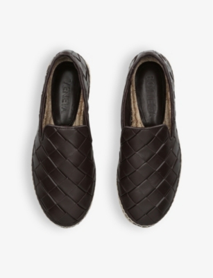 BOTTEGA VENETA: Jack Intrecciato leather espadrilles