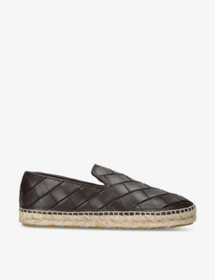 BOTTEGA VENETA: Jack Intrecciato leather espadrilles