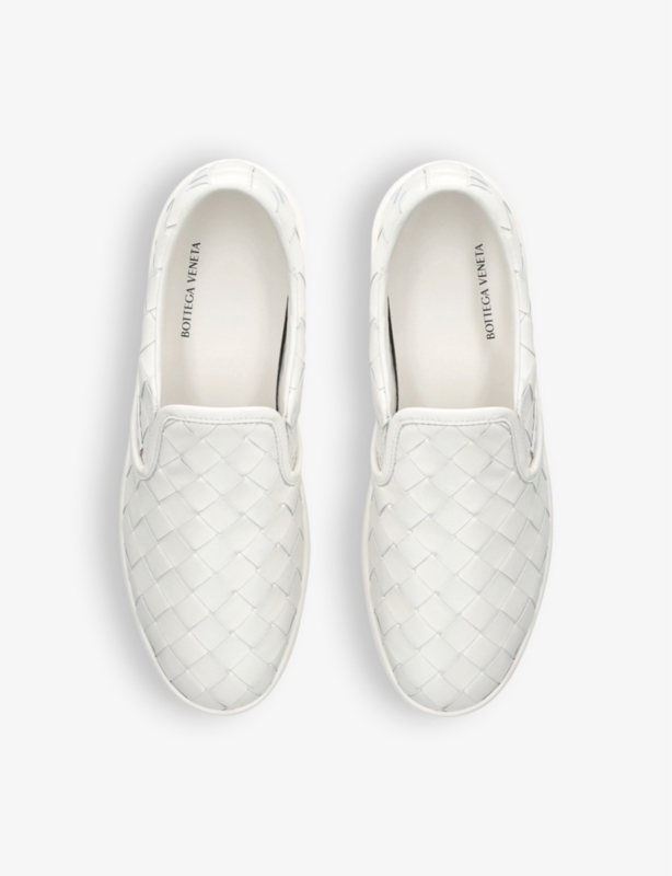Sawyer Intrecciato-woven trainers