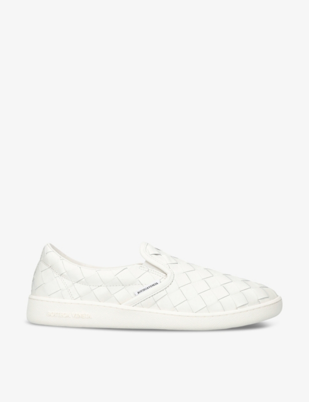 Sawyer Intrecciato-woven trainers