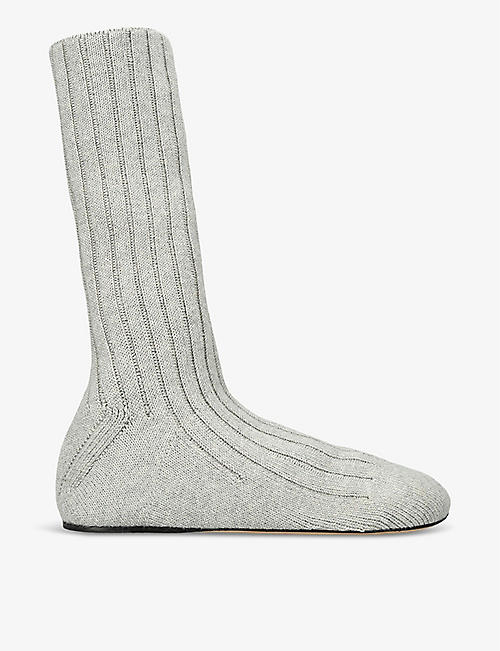 BOTTEGA VENETA: Domenica knitted ankle boots