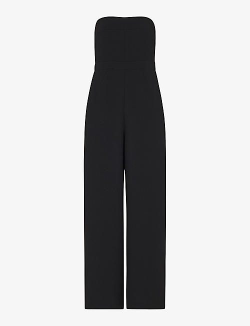 WHISTLES: Brianna strapless woven jumpsuit