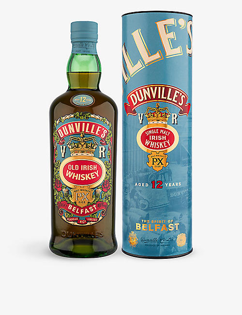 WHISKY AND BOURBON: Dunville's PX 12-year-old single-malt Irish whiskey 700ml