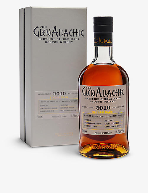 GLENALLACHIE：GlenAllachie x Selfridges 2010 Speyside 单麦芽苏格兰威士忌 700 毫升
