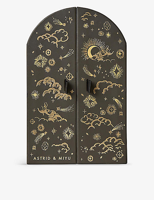 ASTRID & MIYU: 12 Day 18ct yellow-gold and recycled sterling-silver advent calendar 2023