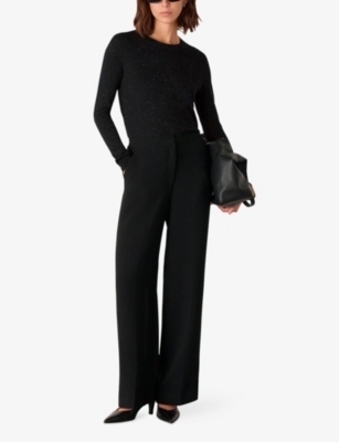 WHISTLES: Annie Sparkle Crewneck Knitted Top