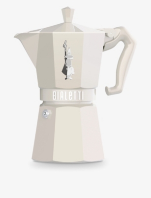 Bialetti Cream Moka Express Exclusive Six-cup Aluminium Espresso Maker