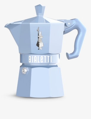 Bialetti Blue Moka Express Exclusive Three-cup Aluminium Espresso Maker