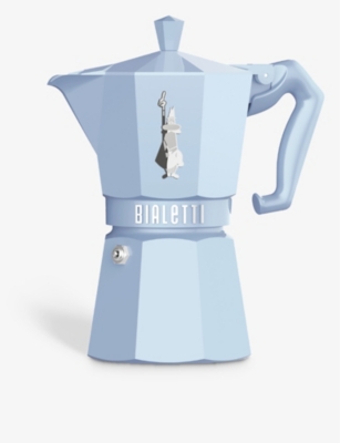 Bialetti Blue Moka Express Six-cup Aluminium Espresso Maker