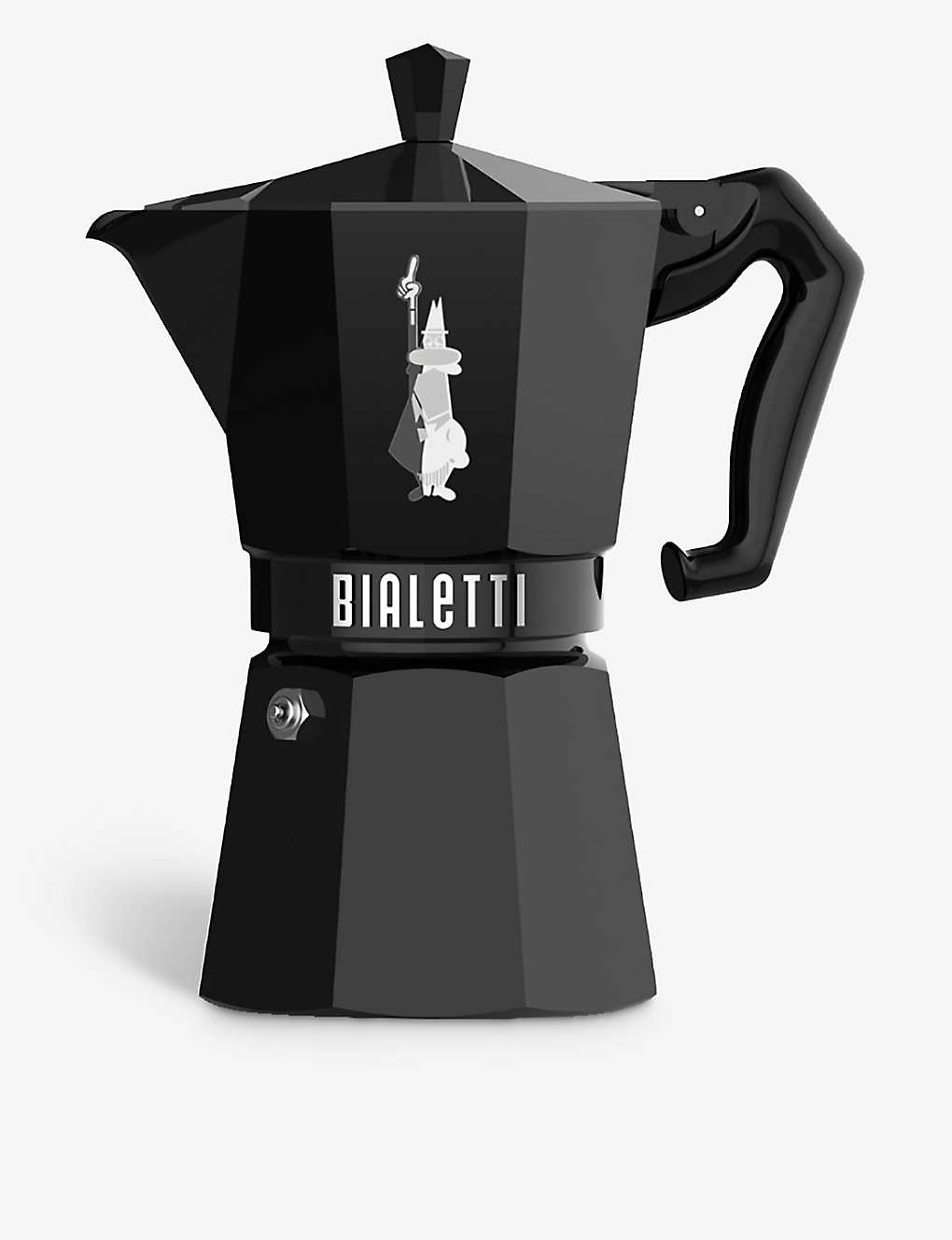 Bialetti Black Moka Express Exclusive Six-cup Aluminium Espresso Maker