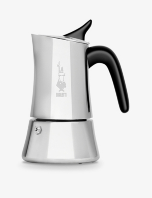 Bialetti Silver Moon Exclusive Six-Cup Stainless-Steel Coffee Maker