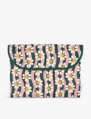 KIND BAG: Graphic-print woven 13'' laptop bag