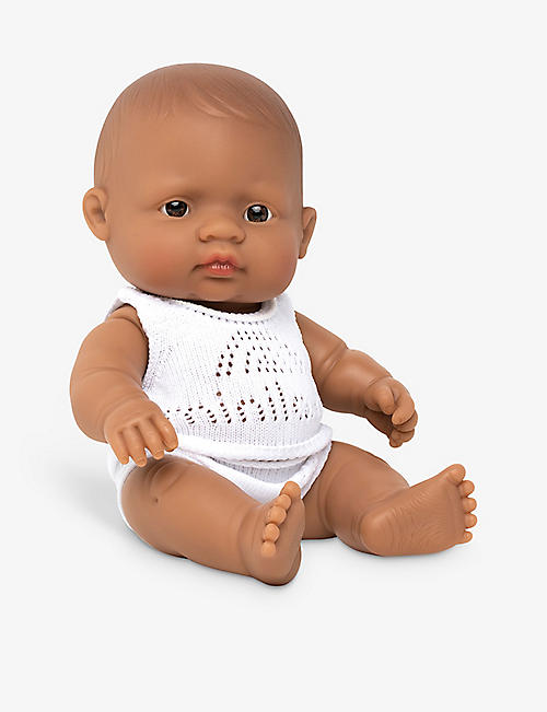 MINILANDS: Educational vinyl female baby doll 21cm