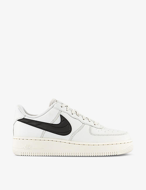 NIKE: Air Force 1 ’07 low-top leather trainers