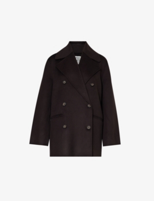 TOTEME: Double-breasted regular-fit wool coat