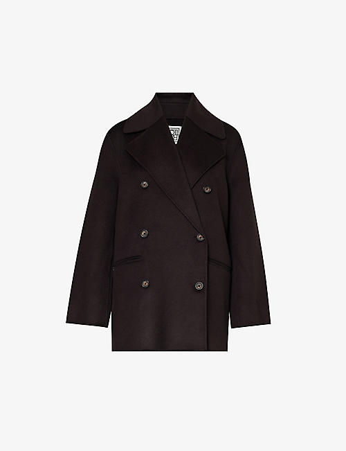 TOTEME: Double-breasted regular-fit wool coat