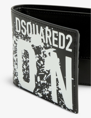 Dsquared2 Icon Wallet Black In Black