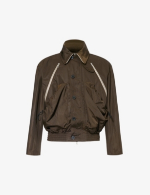 DRIES VAN NOTEN - Vanborn zipped-pocket shell jacket | Selfridges.com