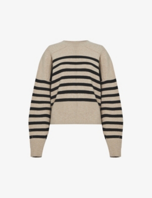 Rag & Bone Bridget Striped In Cream