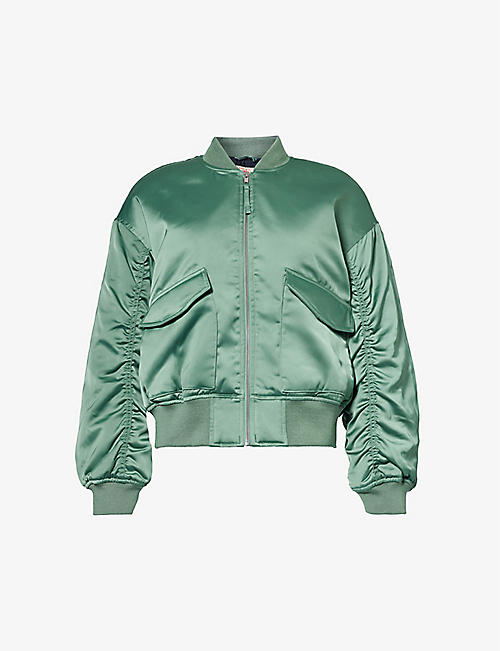 LEVIS: Andy Techy ribbed-trim shell jacket