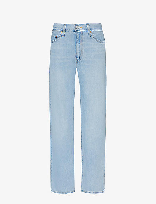 LEVIS: Baggy Dad straight-leg mid-rise jeans