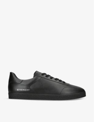 GIVENCHY: Town leather low-top trainers