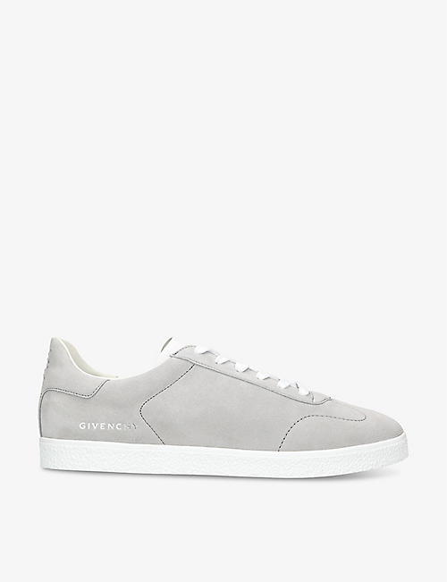 GIVENCHY: Town leather low-top trainers