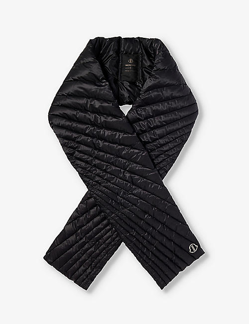 RICK OWENS: Rick Owens x Moncler Radiance shell-down scarf