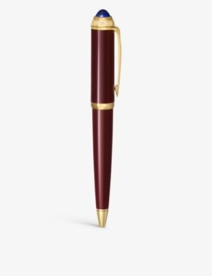 CARTIER: R de Cartier brand-engraved composite rollerball pen