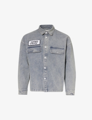 Honor The Gift Long Sleeve Work Shirt In Blue
