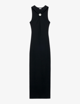 Loewe Anagram Pebble Dress In Black