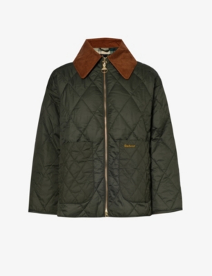 BARBOUR: Woodhall quilted recycled-polyester jacket