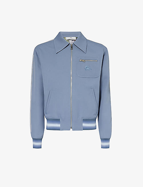 ETRO: Regular-fit logo-embellished woven jacket