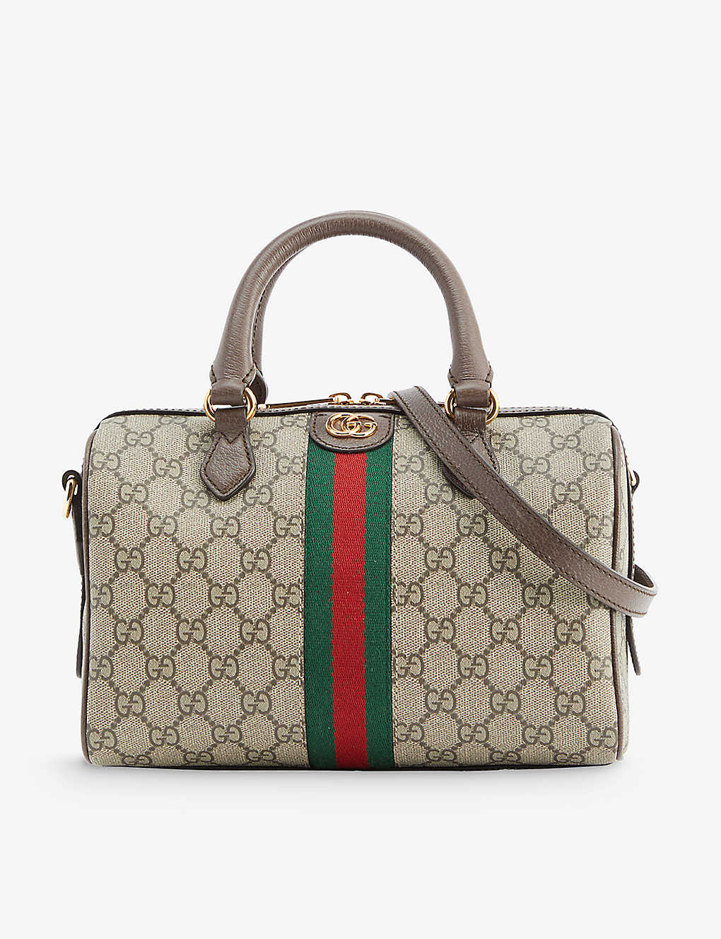 Gucci Ophidia Gg Supreme Canvas Cross-body Bag In B.eb/n.acero/vrv