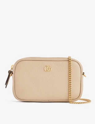 GUCCI Marmont mini leather cross body bag