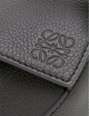 LOEWE: Puzzle mini leather cross-body bag