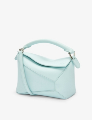 LOEWE: Puzzle mini leather cross-body bag